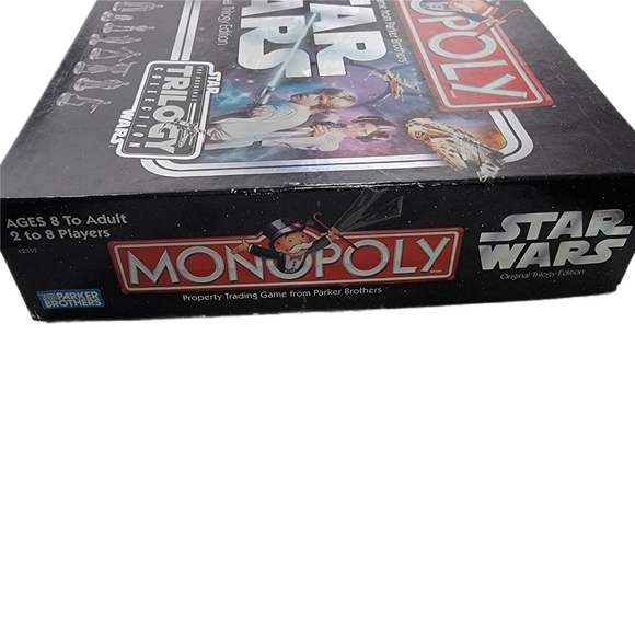 MONOPOLY Star Wars Original Trilogy Edition Board Game Used Complete - Picture 5 of 5